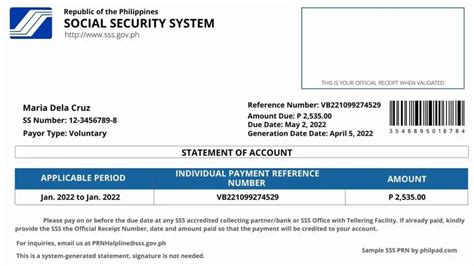 prn number sss|online service assistance sss ph.